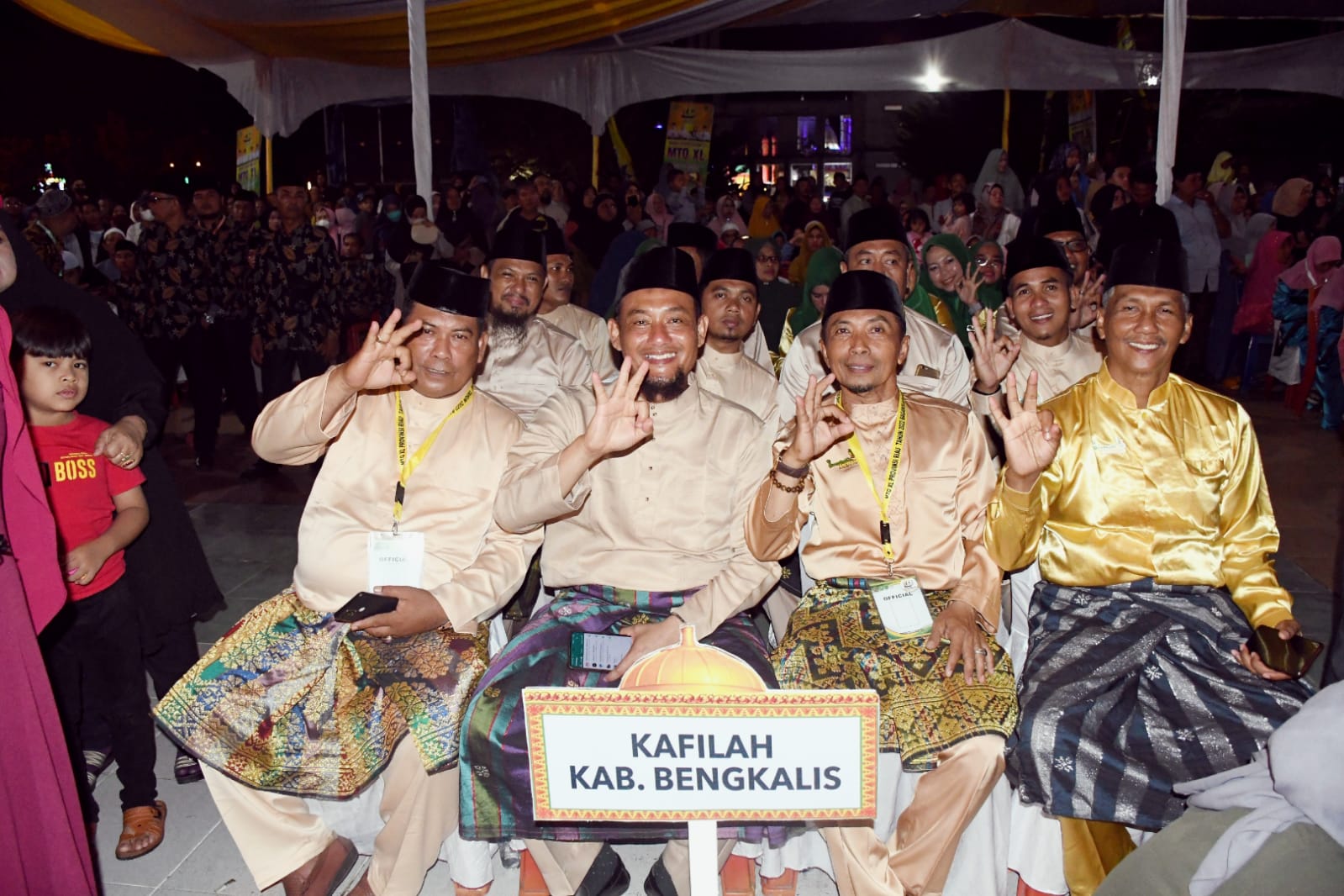 Parade dan Defile Kafilah Bengkalis Semarakkan MTQ Tingkat Provinsi Riau