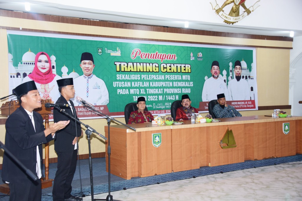 Penutupan Training Center (TC) Kafilah Kabupaten Bengkalis